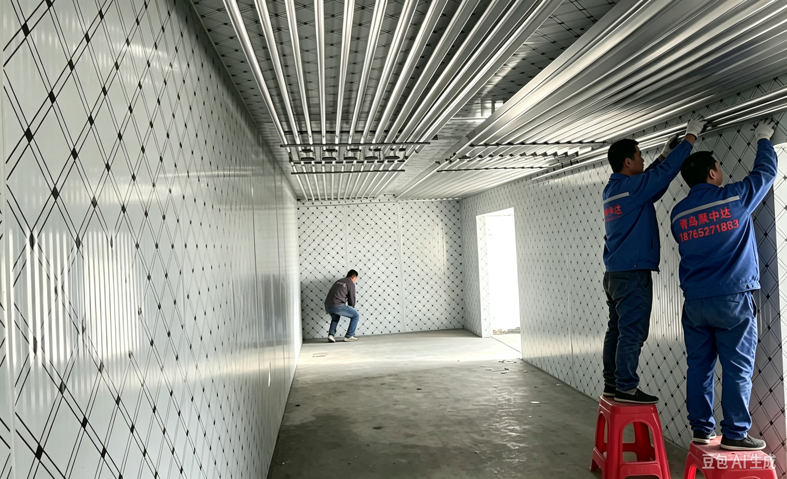 青岛丹香食品冷库建设(图1) 青岛丹香食品冷库建设(图1)